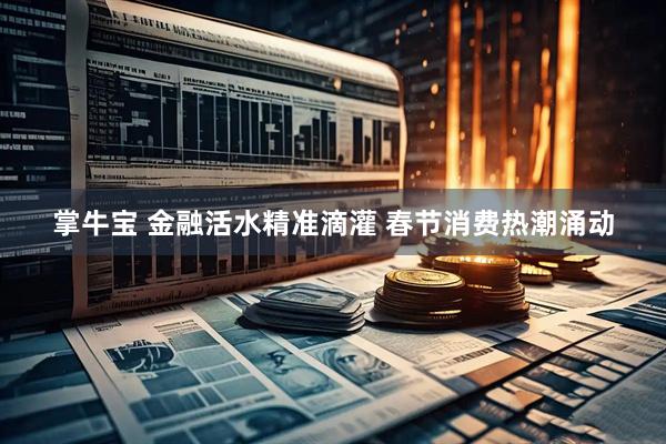 掌牛宝 金融活水精准滴灌 春节消费热潮涌动